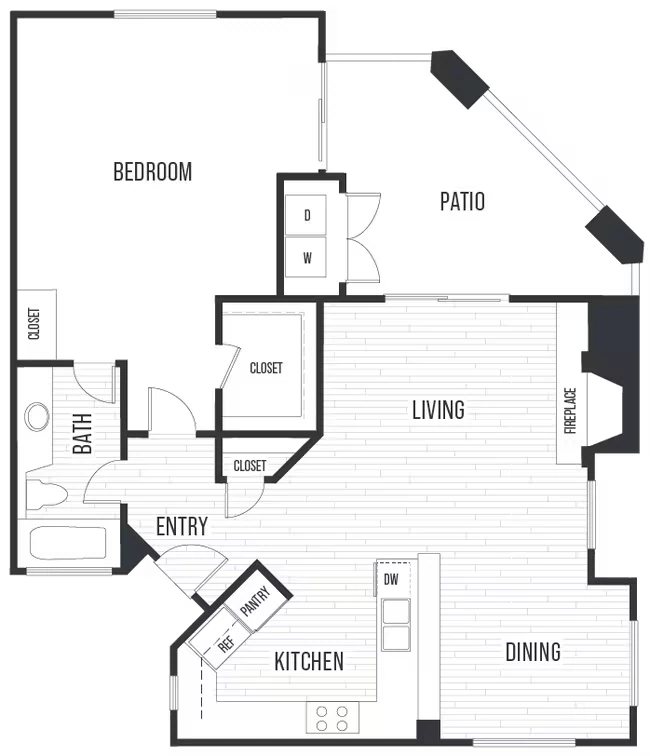 Valentia Plan 1B 4-4111 floor plan